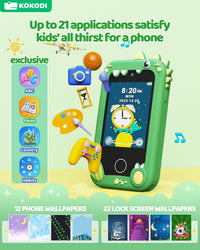 KOKODI Kids Smart Phone Toys - Green - image 3