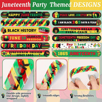 Junebrushs 56 fall Thanksgiving slap bracelets with turkey, pumpkin and leaf designs - view 35
