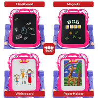 STEAM Life Kids Easel, Pink & Purple - Pink and Purple - image 3