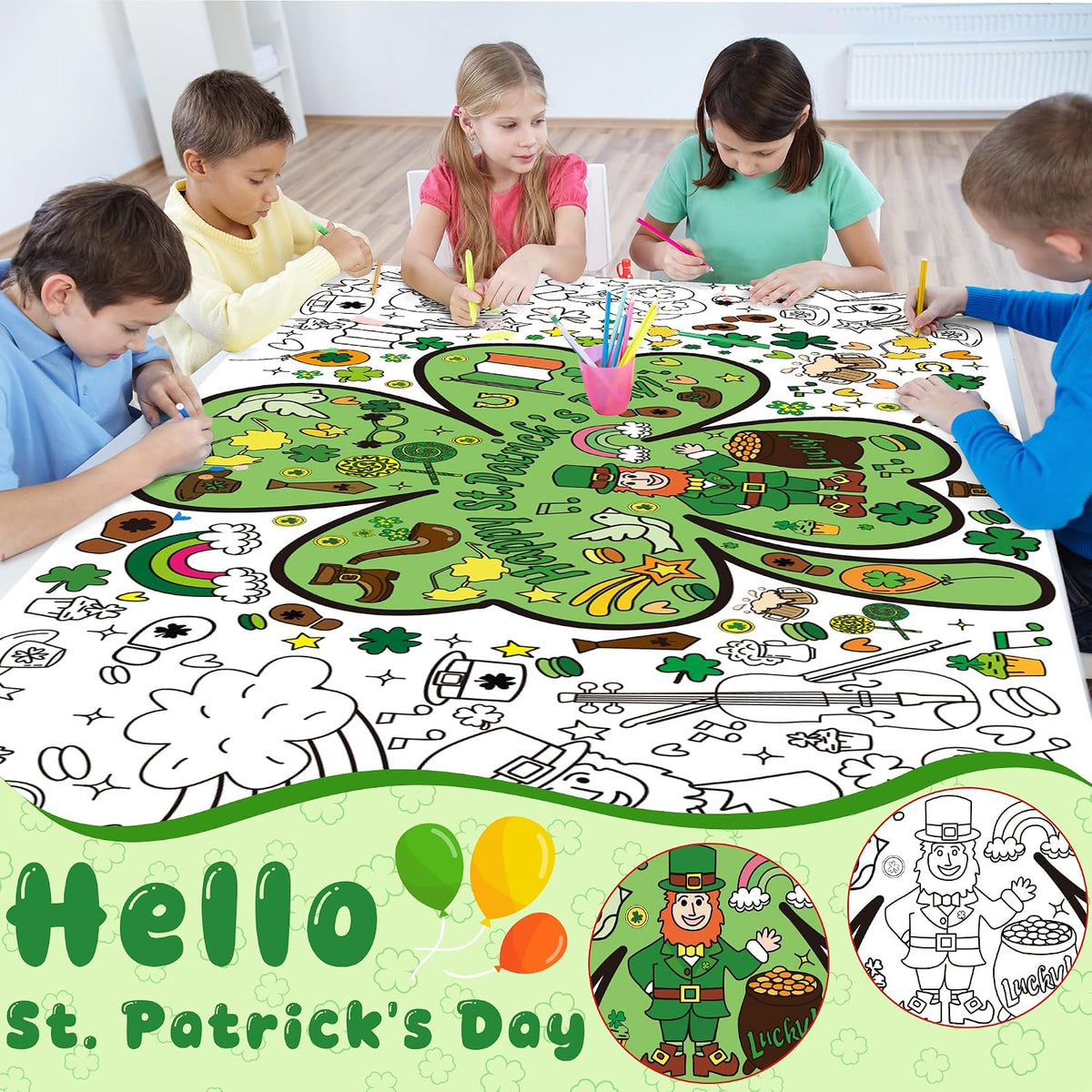 OHOME Halloween Crafts for Kids - St Patricks Day - image 3