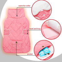 Dog Winter Coat for Cold Weather - Pink / XX-Large - image 2