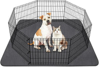 Washable Pee Pads for Dogs 72"x72" Reusable Dog Pads Extra Large - Grey / 48x48 Inch