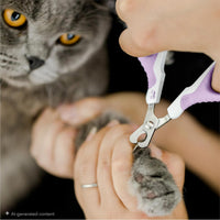 Mr. Pen, Cat Nail Clipper, Stainless Steel - Purple - image 4