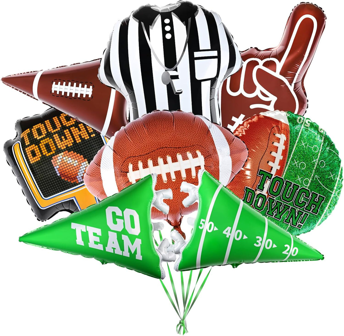 Football Party Supplies Kit - football 1 set