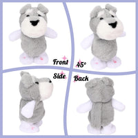 Hopearl Talking Singing Cowgirl Repeats What You Say Girl Walking - Schnauzer - image 3