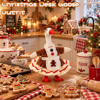 7 Inch Mini Desk Goose Outfits - Christmas Color(gingerbread Man) - image 2