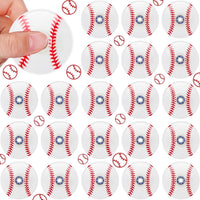 Sotiff 24 baseball fidget spinners, mini acrylic spinners with baseball print - view 10
