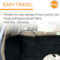 K&H Pet Products Quilted Cargo Cover Black Standard/Mid-Size Vehicle - image 2