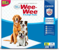 Four Paws Wee-Wee Superior Performance Extra Large Pee Pads for Dogs - 200 Count