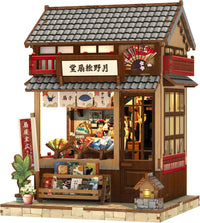 Cutefun Book Nook Kit - DIY Miniature Dollhouse Kit for Adults and Teens – Fun for Kids & Family - Folding Fan Shop