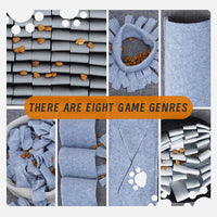 Snuffle mat for Dogs Iteractive Dog Puzzle Toy Used for Training - Silver-gray - image 4