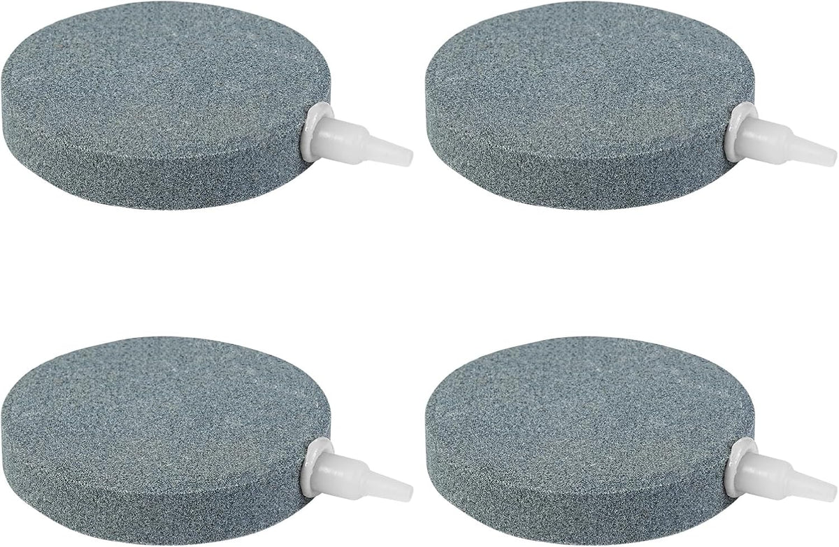 AQUANEAT Air Stone Disc, Aerator Bubble Diffuser - 3 inch