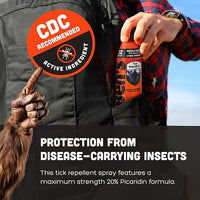 Ben's Tick Repellent - Tick, Mosquito & Insect Repellent Spray for Adults & Children - Bug Spray with 20% Picaridin - Offers 12 Hours of Protection - 6 fl oz (Pack of 3)