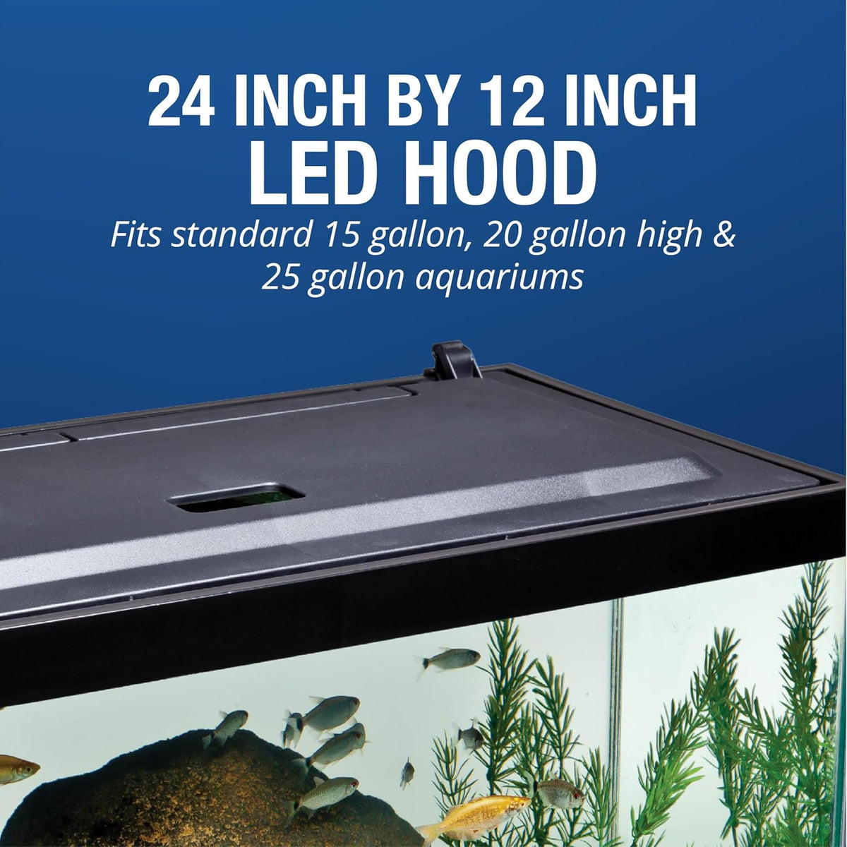 Tetra LED Aquarium Hood 20 in x 10 in - 24 Inch - image 3