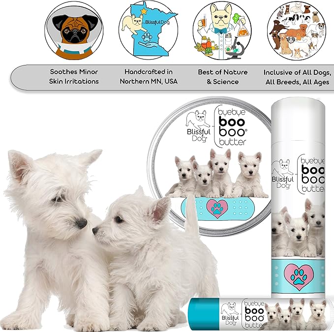 The Blissful Dog West Highland Terrier Boo Butter, 0.50 oz