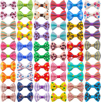 Dog Hair Bows Small Puppy Clips for Pet Grooming Accessories Doggy - 60pcs dog hair clips