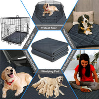 RIOUSSI Reusable Pee Pads for Dogs, Puppies. Washable, Absorbent - 24"x36"(4pack) / Dark Gray - image 2