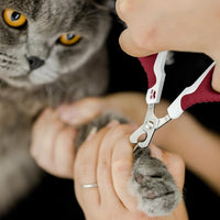Mr. Pen Cat Nail Trimmer - Wine & White, Cat & Kitten, Small Dog Nail Clipper & Claw Trimmer