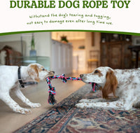 Dog Rope Toy for Large Dogs Heavy Duty Dog Chew Toys for Aggressive - 1 Pack-Large / Large - image 4