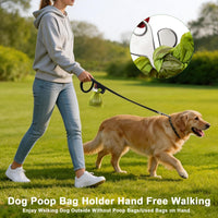 Dog Poop Bag Holder Leash Dogs Waste Bag Clip Dispenser Plastic - 1 Count (Pack of 1) / ['Red'] - image 4