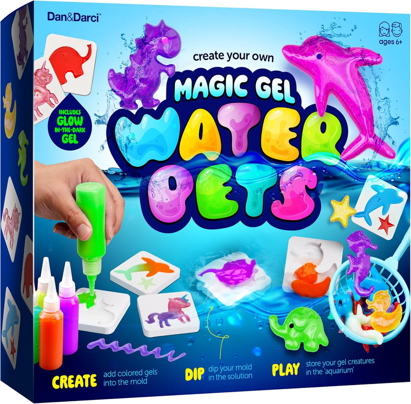 Dan&Darci Magic Gel Water Pets Kit, Birthday Gifts - Aqua Fairies