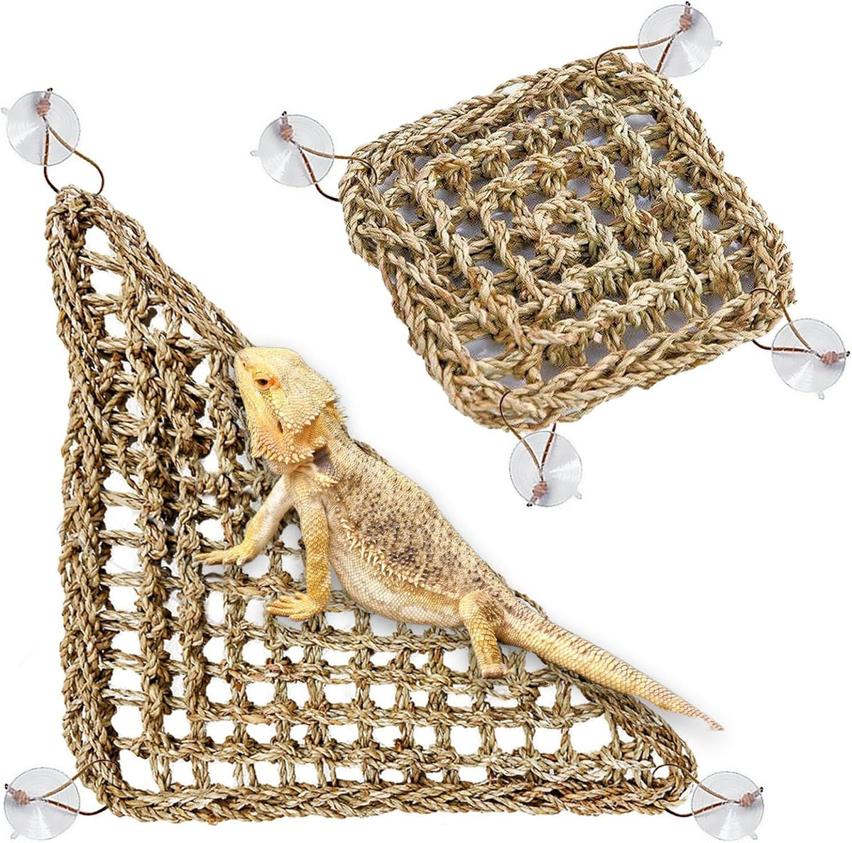 PIVBY Bearded Dragon Hammock（11.02" x 7.87" - 2 PCS