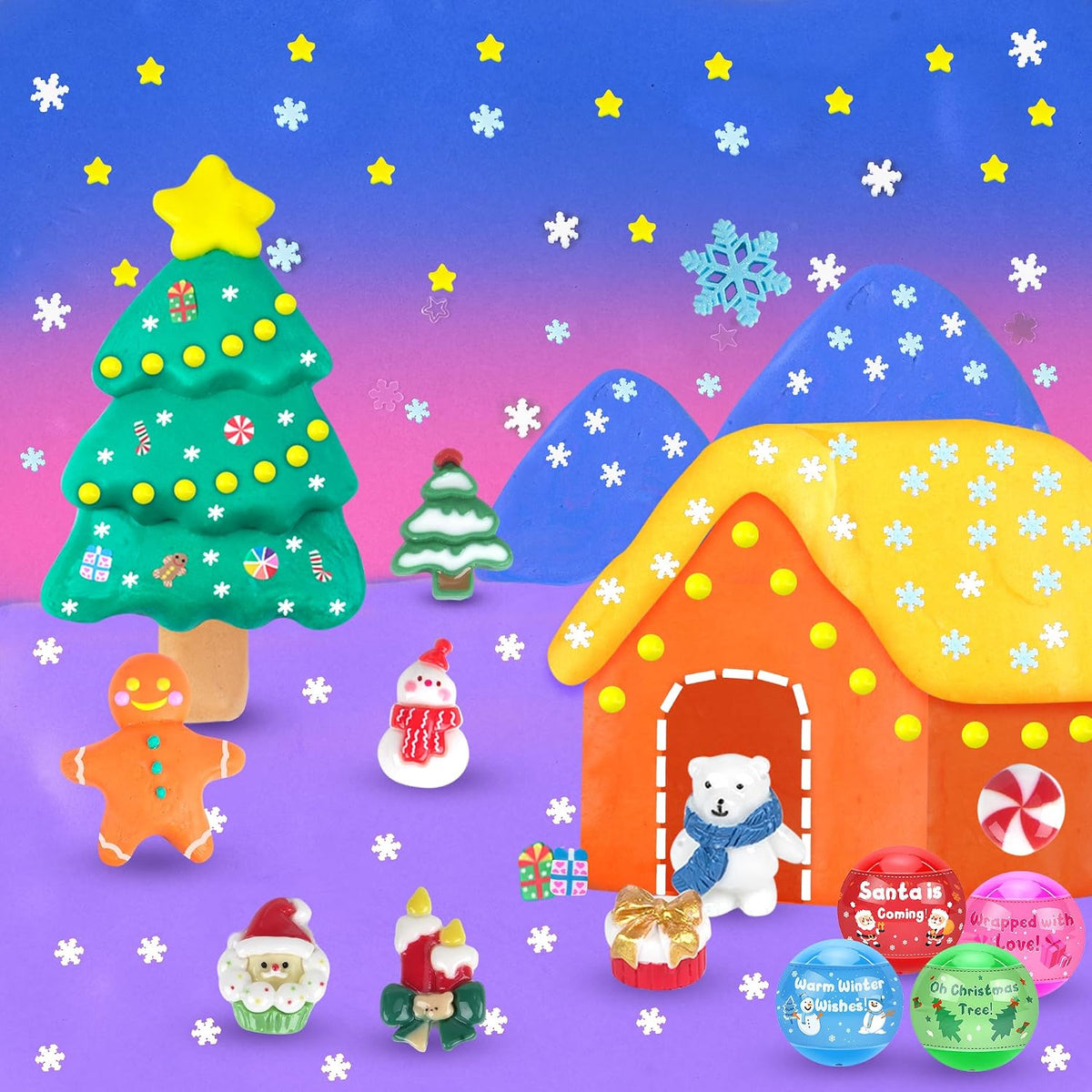 Axolotl Cloud Slime Kit 2 Pack - Christmas Stocking Stuffers - image 2