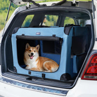 Portable Collapsible Dog Crate - Blue / 32.0"L x 23.0"W x 23.0"H - image 3