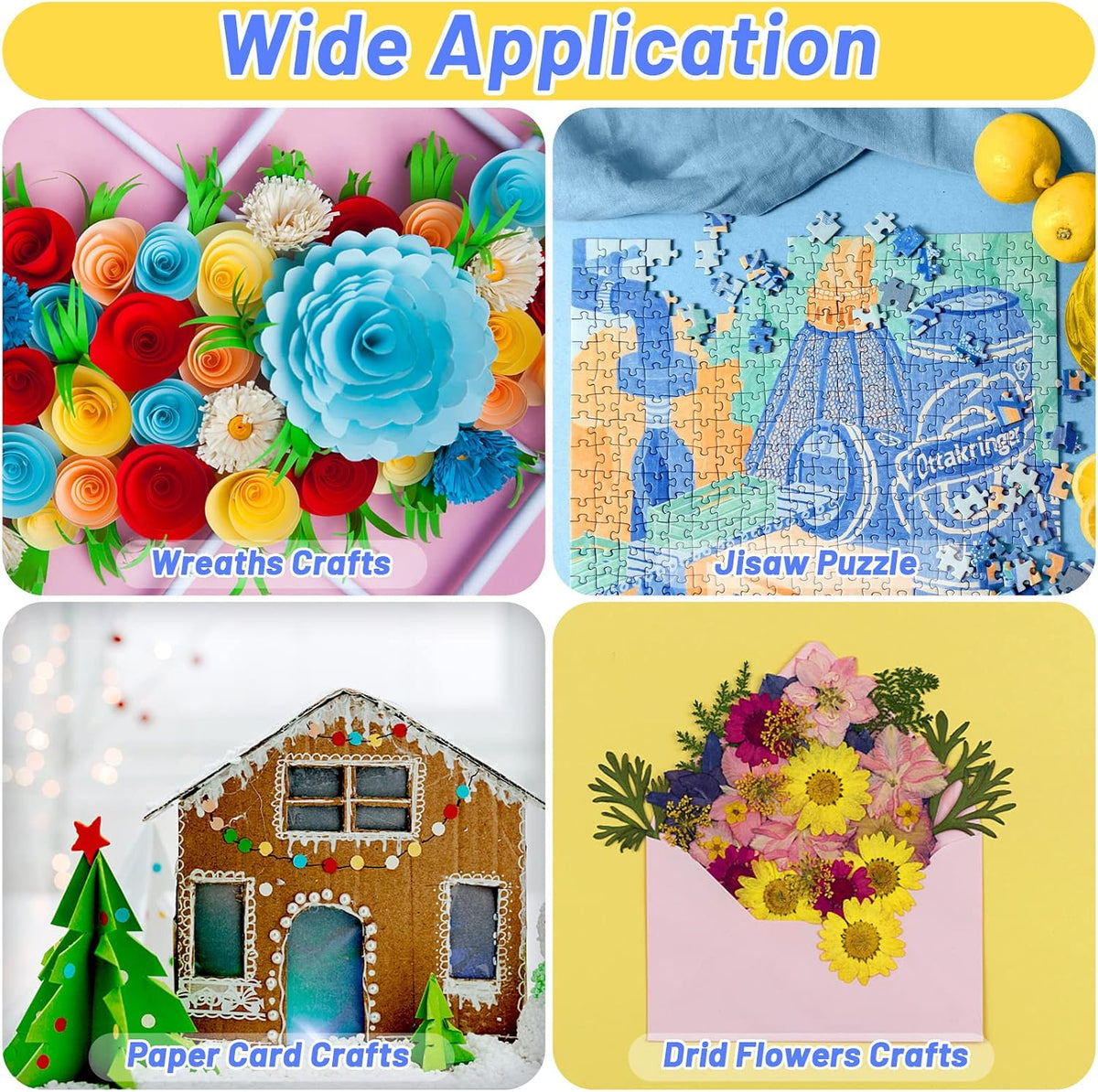 2 Pack 120ml Jigsaw Puzzle Glue with New Sponge Head - 2 Pack 120ml - image 4