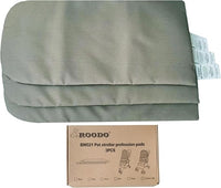 ROODO Pet Stroller Inner Pad for Exclusive Use,Original,Replaceable,Easy to Clean,Set of 3 pc(Gray)