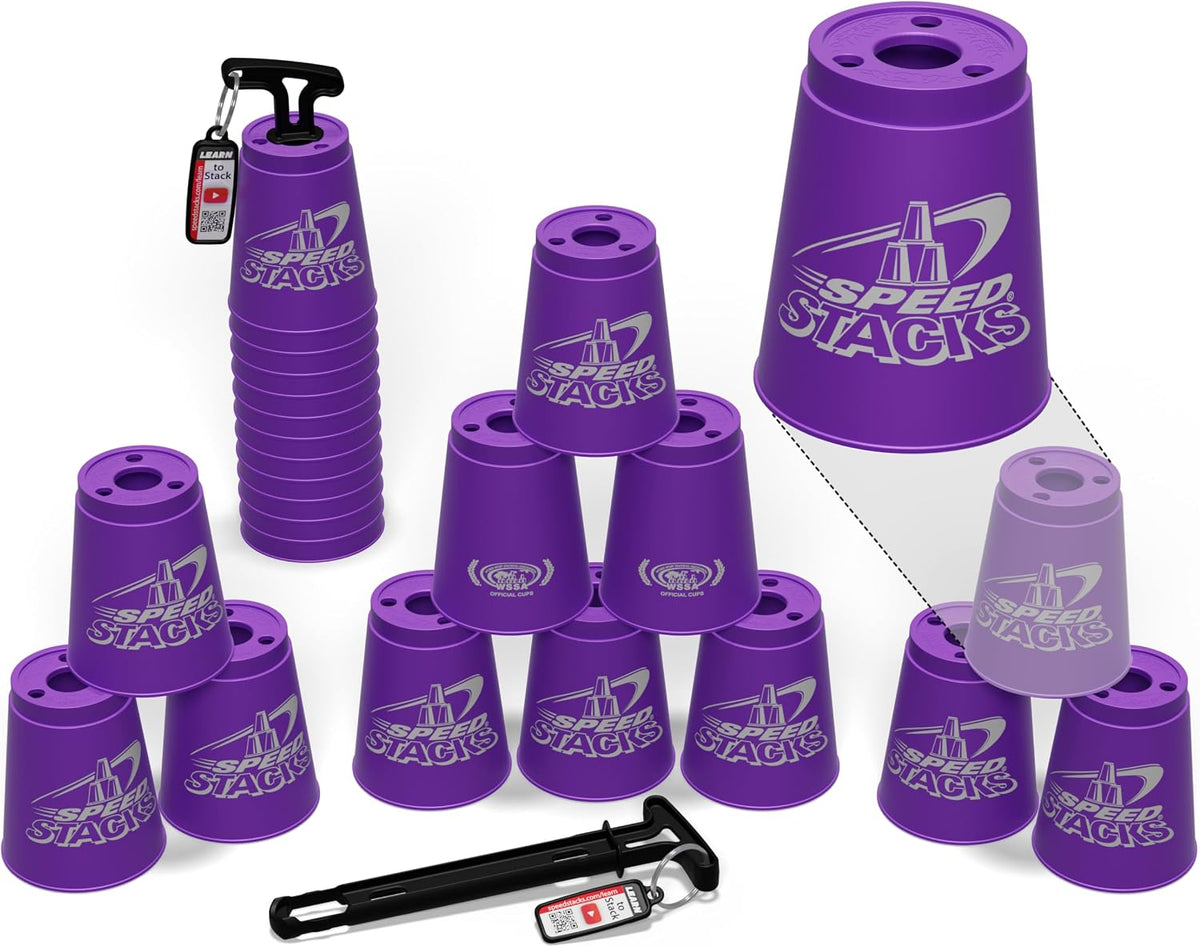 Speed Stacks, Official Sport Stacking Set - Purple
