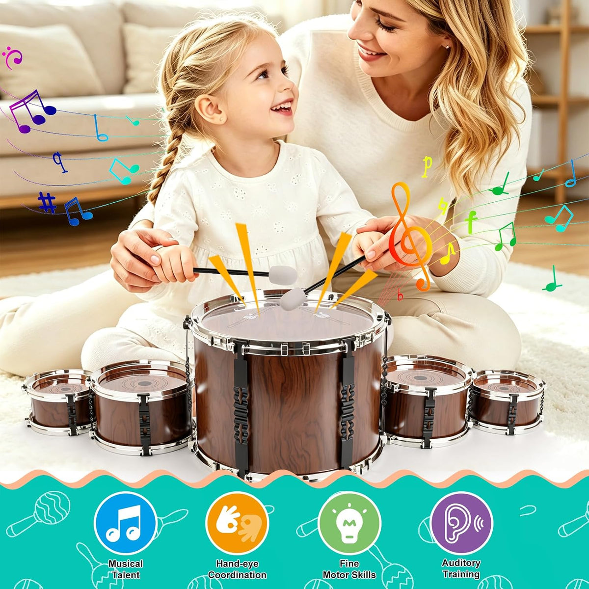 Kids Drum Set for Toddlers 3-5 - Custom-made style - image 2