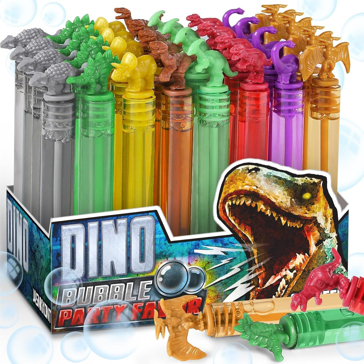 Dinosaur Bubble Wands Bulk - party favor