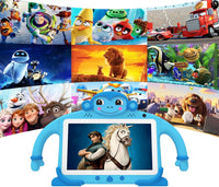 Tbltaca Kids Tablet 7" Tablet for Kids 32GB Toddler Tablet with Wi-Fi - Blue - image 3