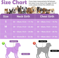 Funfox Dog Harness Medium Sized Dog - Purple / X-Large - image 2