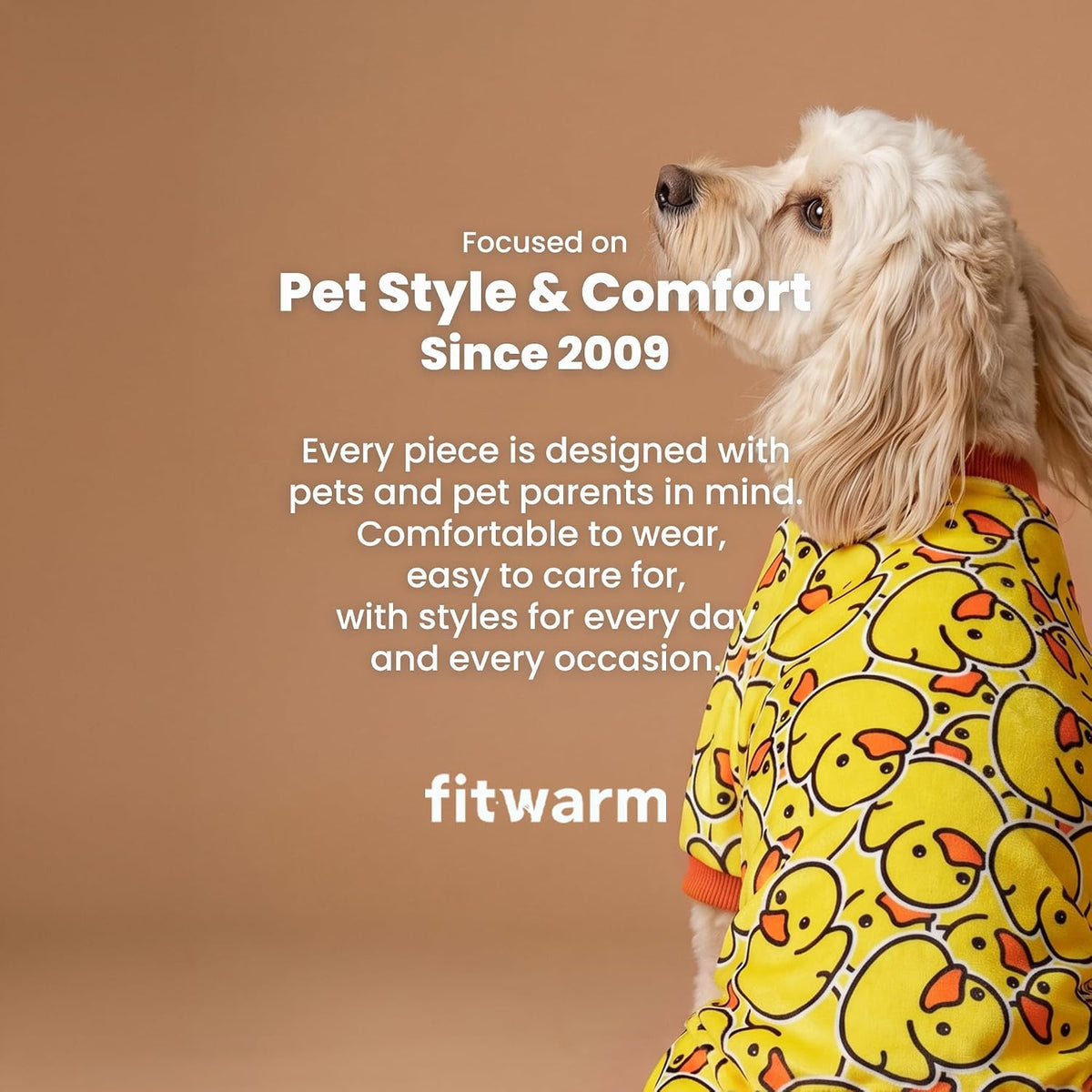 Fitwarm Funny Duck Dog Pajamas - Duck / Medium - image 2