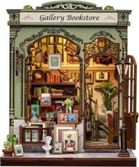 Cutefun Book Nook Kit, Bach Strings Musical Instrument Store - Gallery Bookstore
