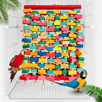 Extra Large Bird Toys for Macaws - COLORFUL