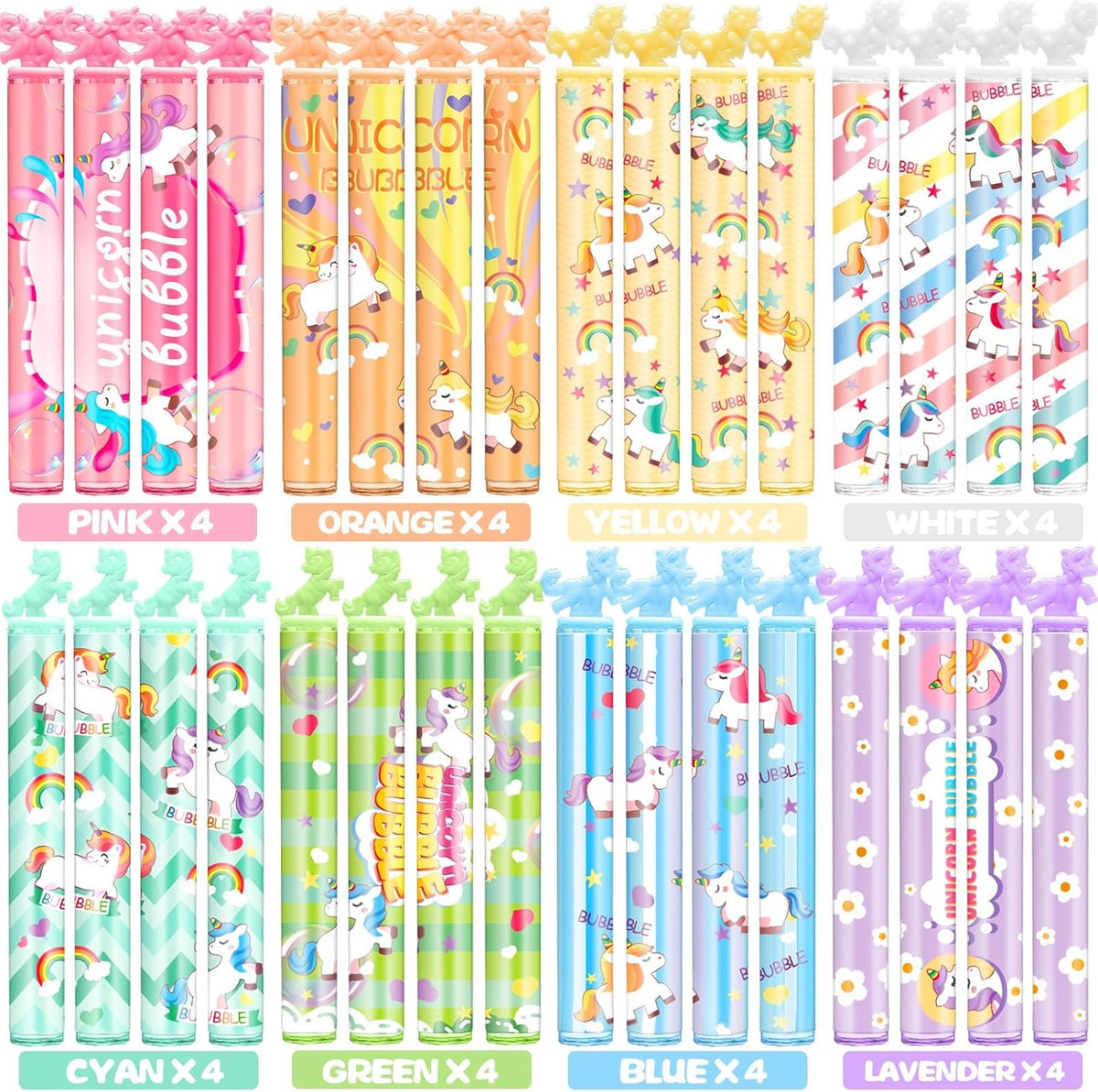 Unicorn Mini Bubble Wand with Gift Box - bubble bulk - image 2
