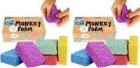 Impresa Monkey Foam Beads Slime - Large (Pack of 2)