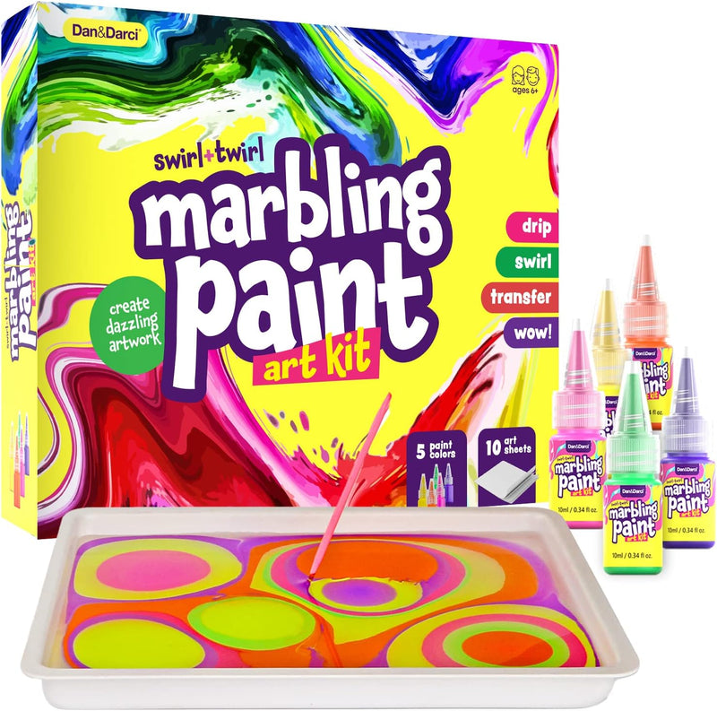 Marbling Paint Art Kit for Kids