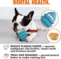 Max Fusion with Nike Grind, Arlee Spiro Football Treat Dispensing Dog Toy, Durable Dog Treat Toy, XL