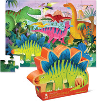Crocodile Creek 36-Piece Jigsaw Floor Puzzle - Dino Land