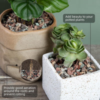 Silica Gravel, Multi-Purpose Mixed Silica Sand for Fire Pits - 5LB / Lava - image 2