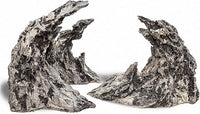 Novelsite Fish Tank Decor- Jagged Canyon Rock Formation ，Made of Solid Sandstone，Suitable for a Variety of Fish Tank Scenes, DIY Planting Moss, Safe and Non-Toxic