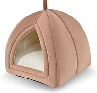 Amazon Basics Cat Bed Cave - Pink / L-17.5"×17.5"×17.5"