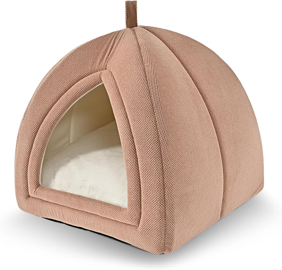 Amazon Basics Cat Bed Cave - Pink / L-17.5"×17.5"×17.5"
