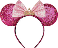 RAZKO Mouse Ears Headband - Rose Red Crown