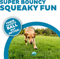 Outward Hound Squeaker Ballz Tennis Ball Dog Toy, 2.5", 4‑Pack - Multi Squeaker Balls / Medium / 6-Pack - image 3