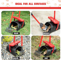 HUZSV Pooper Scooper with 40.16" Long Handle - image 4